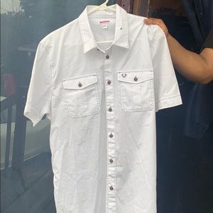 True Religion button down shirt